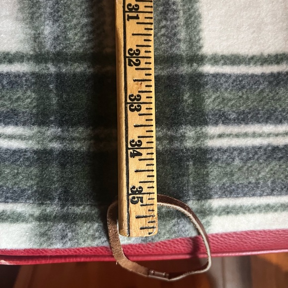 Women’s Obey long plaid jacket.